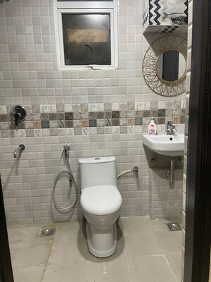 Bathroom in 3 BHK Builder Floor at Signature Global Park, Sohna Sector 36 – for Rent