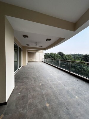 Balcony in 4 BHK Apartment at Tata Primanti-Tower Residences, Sector 72 – for Rent