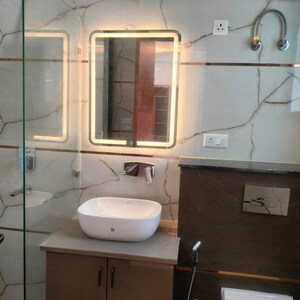 Bathroom in 2 BHK Builder Floor at New Industrial Township 2 – for Rent