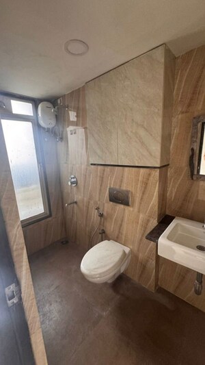Bathroom in 2 BHK Apartment at Lodha Amara, Kolshet Road – for Rent
