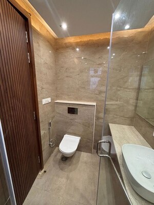 Bathroom in 3 BHK Apartment at Mayfield Garden – for Sale
