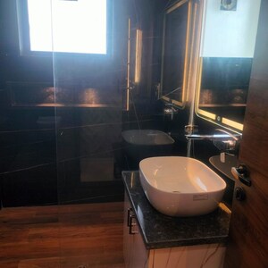 Living Room in 3 BHK Builder Floor at New Industrial Township 3 – for Rent