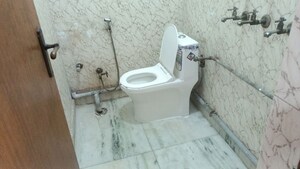 Bathroom in 2 BHK Builder Floor at Sector 1 Vaishali – for Rent