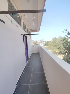 Balcony in 2 BHK Apartment at Reliaable Lakedew Residency -1, Haralur Road – for Rent