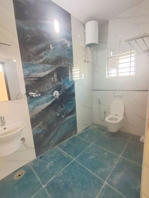 Bathroom in 2 BHK Apartment at Reliaable Lakedew Residency -1, Haralur Road – for Rent
