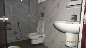 Bathroom in 3 BHK Apartment at Kadru – for Rent