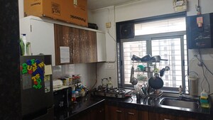 Kitchen in 2 BHK Apartment at Runwal Eirene, Balkum Pada – for Rent