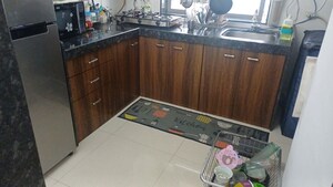 Kitchen in 2 BHK Apartment at Runwal Eirene, Balkum Pada – for Rent