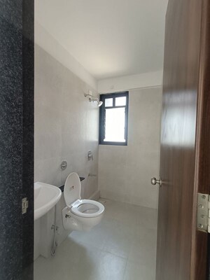 Bathroom in 2 BHK Apartment at Manav La Centra, Tathawade – for Rent