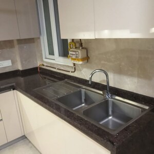 Kitchen in 3 BHK Builder Floor at Gulmohar Park – for Rent