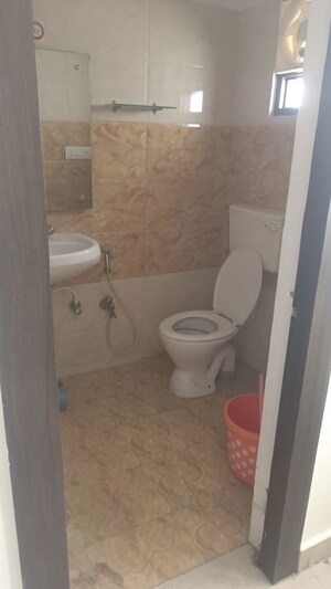 Bathroom in 3 BHK Builder Floor at Amrapali Awadh, Indira Nagar – for Rent