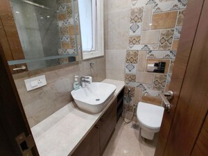 Bathroom in 3 BHK Builder Floor at Greater Kailash Part 3 – for Rent