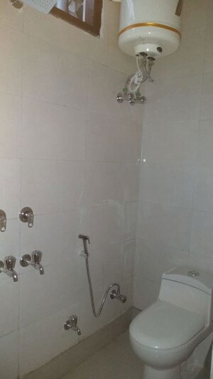 Bathroom in 1 BHK Builder Floor at Sewa Nagar – for Rent