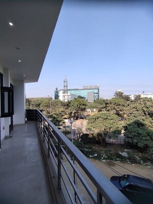 Balcony in 3 BHK Builder Floor at Sector 50 – for Rent