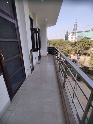 Balcony in 3 BHK Builder Floor at Sector 50 – for Rent