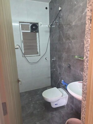Bathroom in 2 BHK Apartment at Unique K Ville, Ravet – for Rent