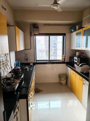 Kitchen in 2 BHK Apartment at Romell Aether, Goregaon East – for Rent