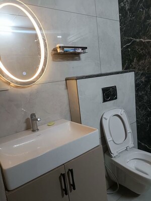 Bathroom in 4 BHK Apartment at Malwa Escon Primera, International Airport Road – for Rent