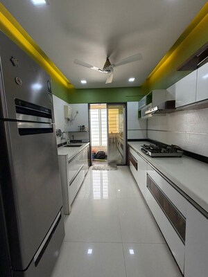 Kitchen in 3 BHK Apartment at Regency Cosmos Garden, Baner – for Rent