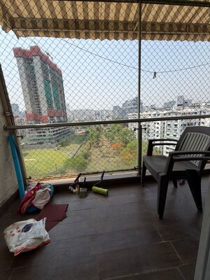Balcony in 3 BHK Apartment at Regency Cosmos Garden, Baner – for Rent