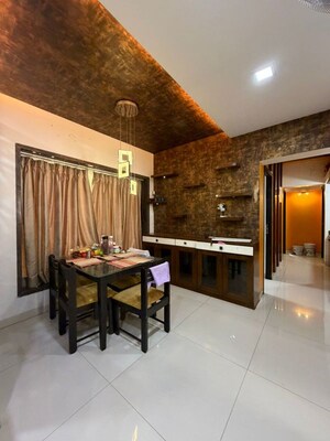 Dining Room in 3 BHK Apartment at Regency Cosmos Garden, Baner – for Rent