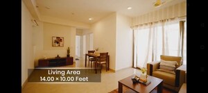 Living Room in 3 BHK Apartment at Eros Sampoornam, Sector 2 Greater Noida – for Sale