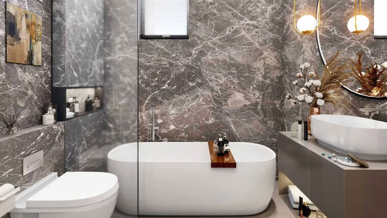 Bathroom, whiteland-the-aspen 3 Bedroom 2937 Sq.Ft. Apartment In Sector 76 Gurgaon 10322373