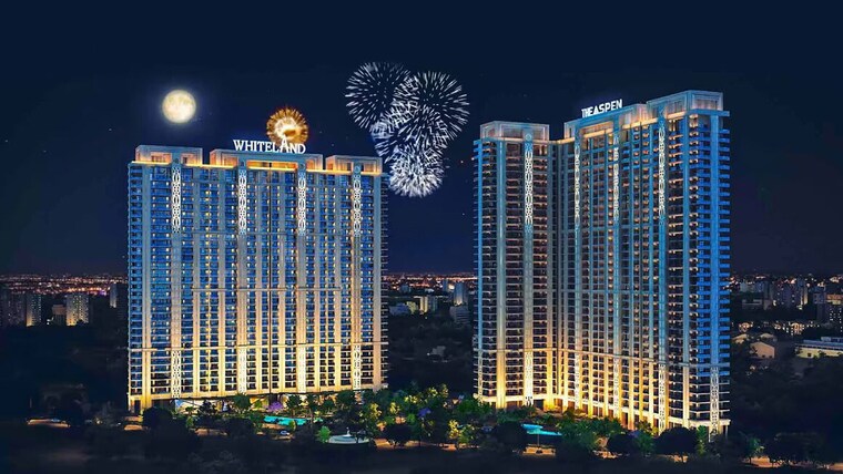 Exterior View, whiteland-the-aspen 3 Bedroom 2937 Sq.Ft. Apartment In Sector 76 Gurgaon 10322373