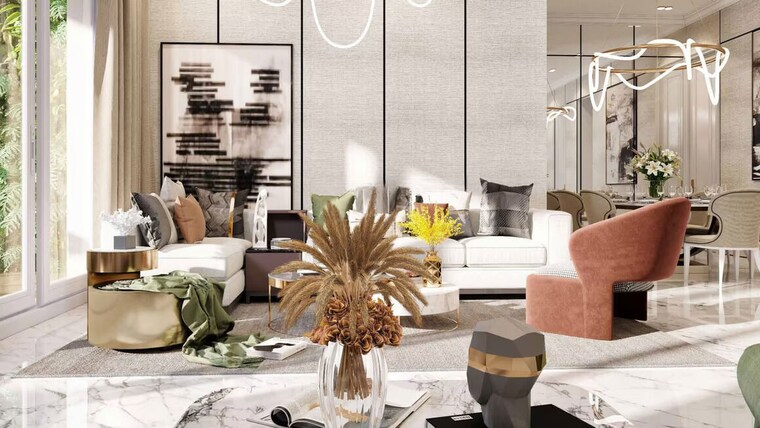 Living Room, whiteland-the-aspen 3 Bedroom 2937 Sq.Ft. Apartment In Sector 76 Gurgaon 10322373