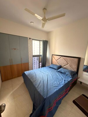 Bedroom in 1 BHK Apartment at Lodha Crown Quality Homes, Majiwada – for Rent