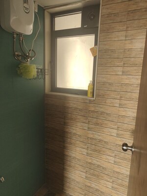 Bathroom in 1 BHK Apartment at Lodha Crown Quality Homes, Majiwada – for Rent