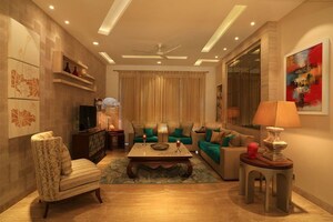 Living Room in 3 BHK Apartment at Ambience Creacions, Sector 22 – for Sale