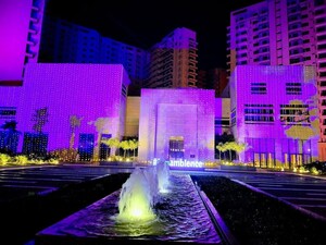 Swimming Pool in 3 BHK Apartment at Ambience Creacions, Sector 22 – for Sale