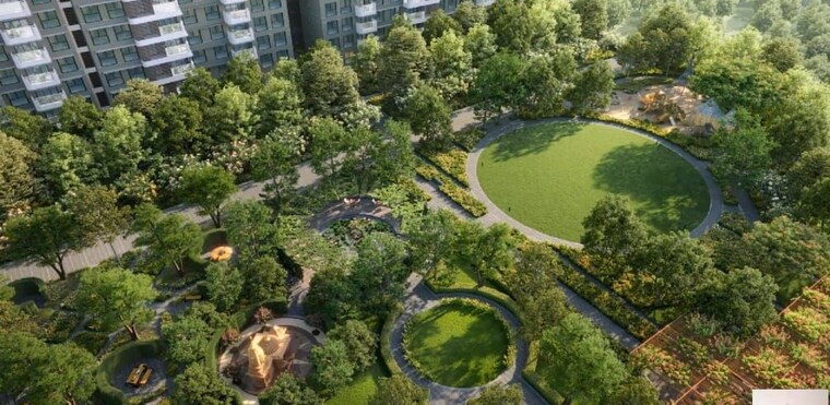 Garden, raj-tattva 3 Bedroom 1320 Sq.Ft. Apartment In Kapur Bawdi Thane 10322400