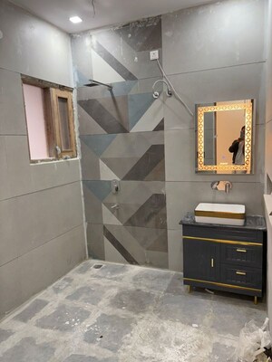 Bathroom in 3 BHK Apartment at Maya Green Lotus Utsav, International Airport Road – for Rent