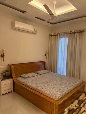 Bedroom in 3 BHK Apartment at Maya Green Lotus Utsav, International Airport Road – for Rent