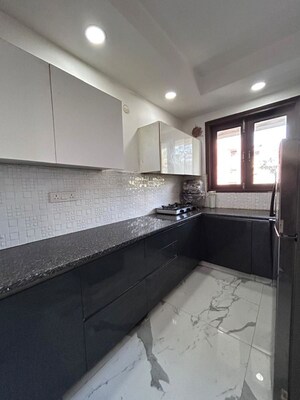 Kitchen in 1 BHK Builder Floor at Saket – for Rent