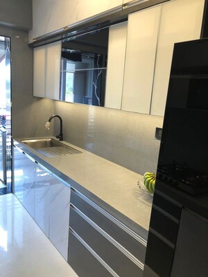 Kitchen in 3 BHK Apartment at Mahim West – for Sale