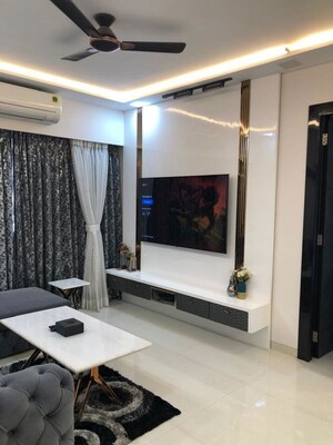 Living Room in 3 BHK Apartment at Mahim West – for Sale