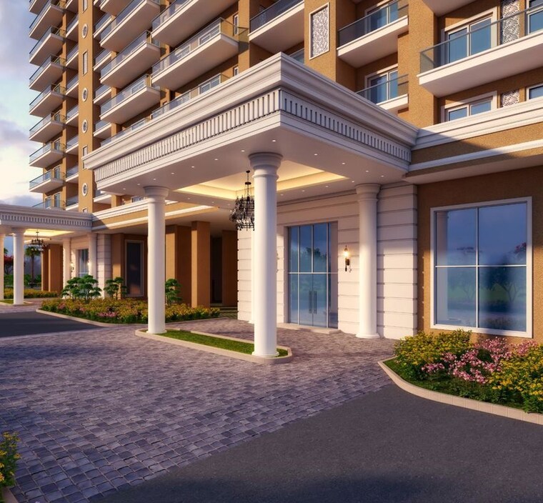 Exterior View, bhabat 2 Bedroom 1250 Sq.Ft. Apartment In Bhabat Zirakpur 10237126