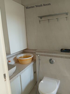 Bathroom in 1 BHK Apartment at Chandak Paloma, Goregaon East – for Rent