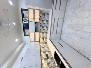 Balcony in 3 BHK Builder Floor at Khirki Extension – for Rent