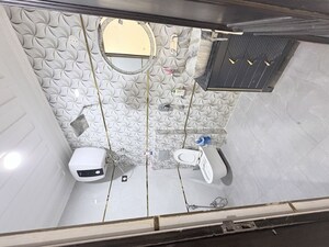 Bathroom in 3 BHK Builder Floor at Khirki Extension – for Rent