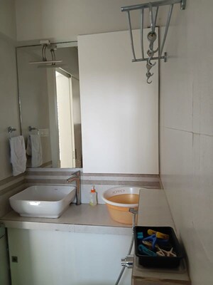 Bathroom in 1 BHK Apartment at Chandak Paloma, Goregaon East – for Rent