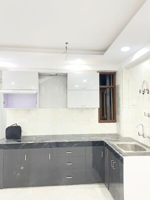 Kitchen in 2 BHK Builder Floor at Freedom Fighters Enclave – for Rent