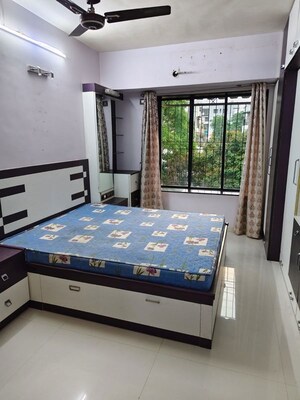Bedroom in 2 BHK Apartment at Hari Om Puram, Aundh – for Rent