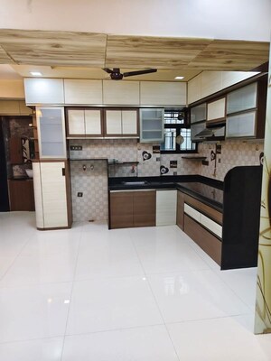 Kitchen in 2 BHK Apartment at Hari Om Puram, Aundh – for Rent