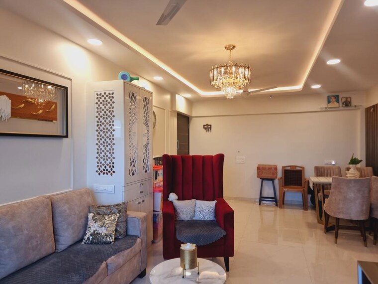 Living Room, gurukrupa-marina-enclave 2 Bedroom 786 Sq.Ft. Apartment In Malad West Mumbai 10322515