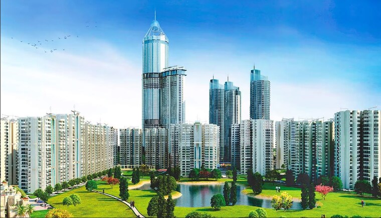 Exterior View, supertech-cape-town 2.5 Bedroom 950 Sq.Ft. Apartment In Sector 74 Noida 10235630