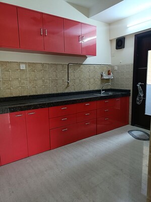 Kitchen in 3 BHK Apartment at NL Aryavarta, Dahisar East – for Rent